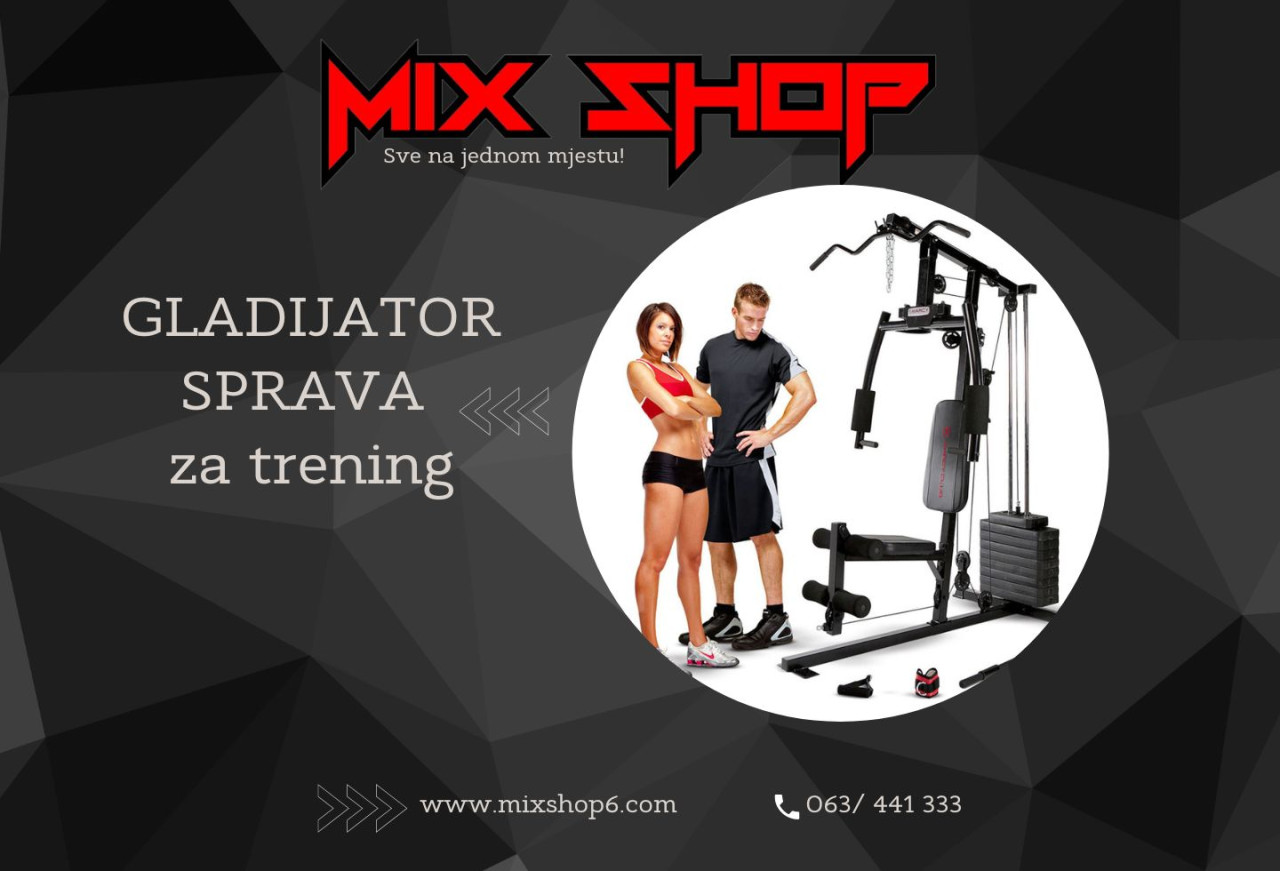 GLADIJATOR SPRAVA za vjezbu trening vjezbanje Teretana