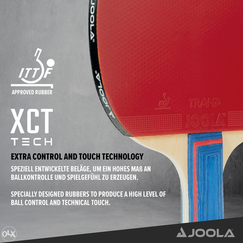 JOOLA Set Duo 2x Reketa Loptice Futrola Stolni Stoni