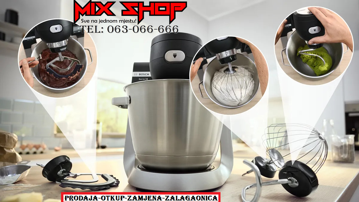 SERIES 6 Kitchen robot s vagom 1600W MUMS6ZS17 sa posudom blender