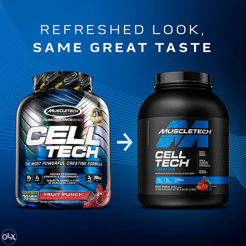 CELL-TECH  2.27kg Kreatin Muscle Tech Creatine Celltech Kreatini