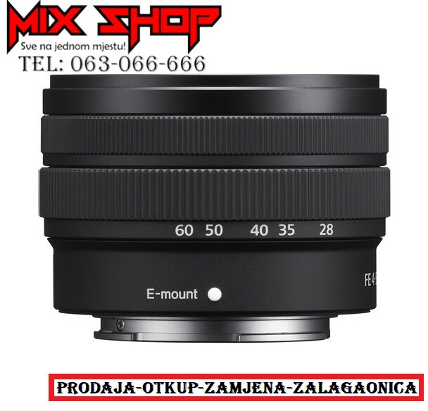 SONY OBJEKTIV FE 28-60mm F4-5.6 *Novo*Garancija* lens sel2860 oss