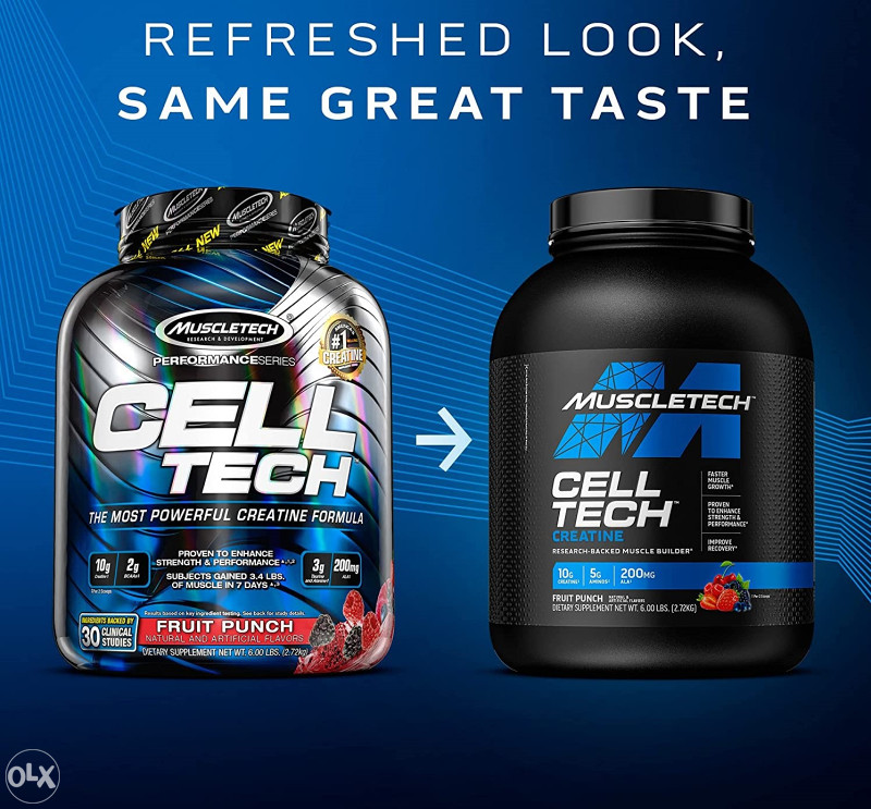 CELL-TECH  2.27kg Kreatin Muscle Tech Creatine Celltech Kreatini