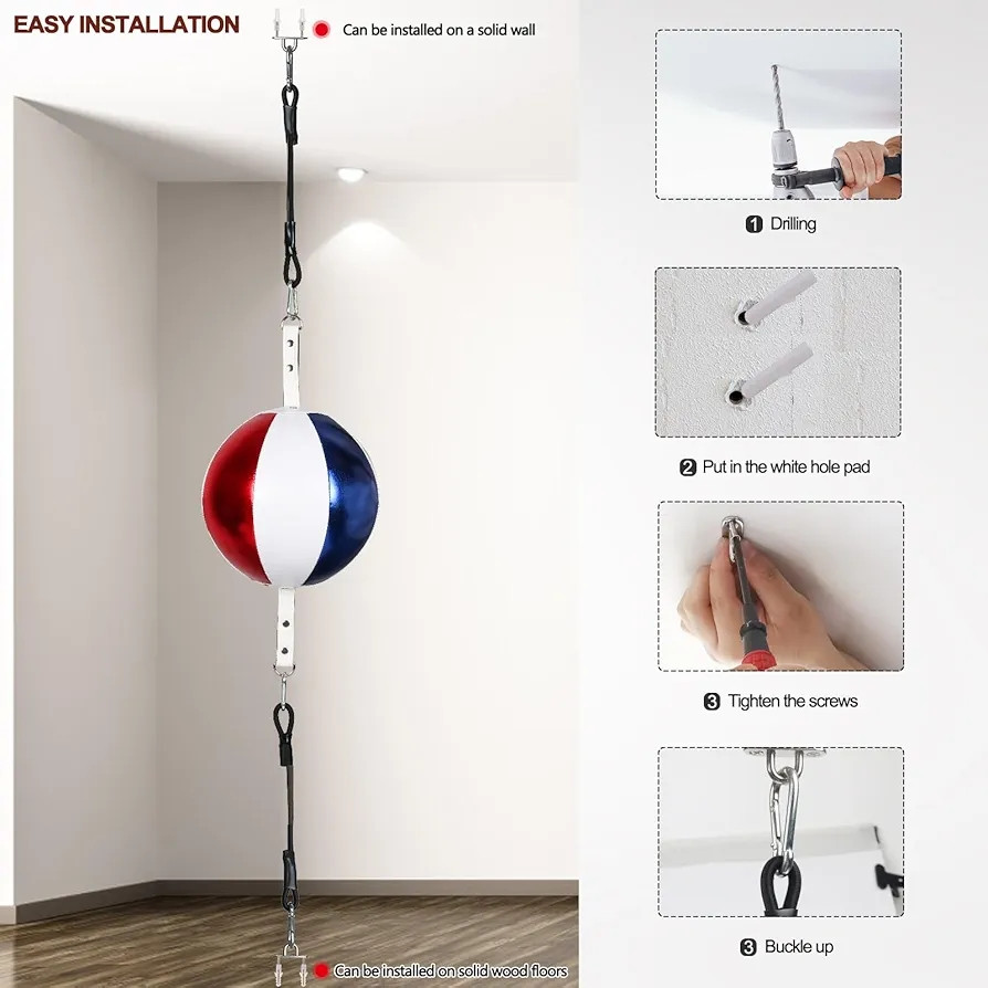 Profesionalna Speed Ball Kruška Lopta 2 Kačenja Vreća za Reflekse