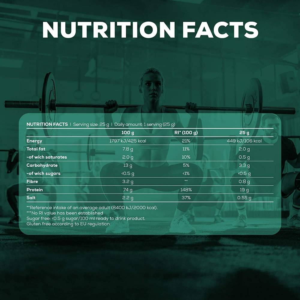 Whey Vegan Protein 500 g Biljni Proteini Veganski Prirodni