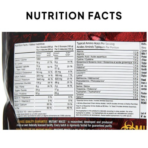 *Akcija** MUTANT MASS GAINER 2,7KG PROTEINI MASU GEJNER Protein
