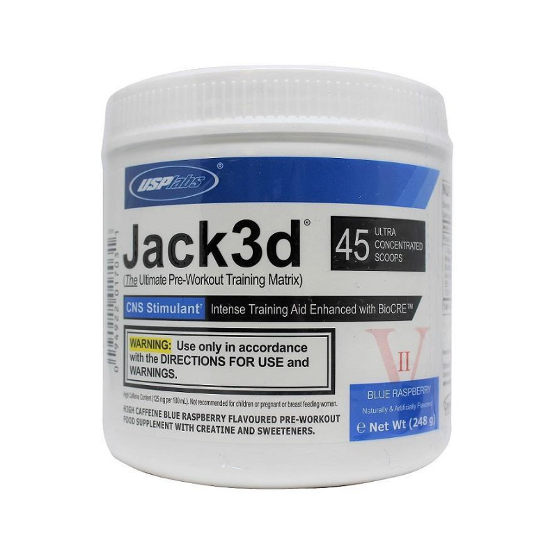 JACK 3D 45 doza NOVI Usp Labs Pre Workout Podizač Preworkout