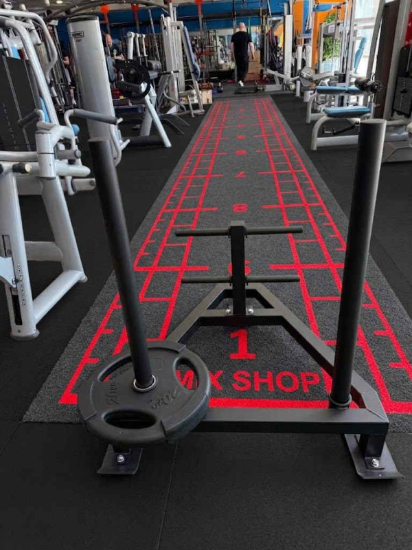 GYM TURF 2*15 m UMJETNA TRAVA SIVA SPRINT TRACK  Saonice Ljestve