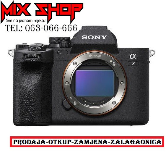 ALPHA A7 IV CAMERA BODY *TOP*Garancija* Fotoaparat Mark 7 4 a7iv