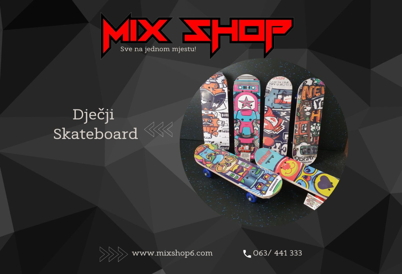 Dječji Skateboard Skejt za Djecu Skate Board skejtbord