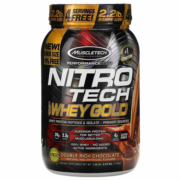 GOLD WHEY Protein 1 kg Nitro-Tech Proteini 1000g za MAsu 1kg