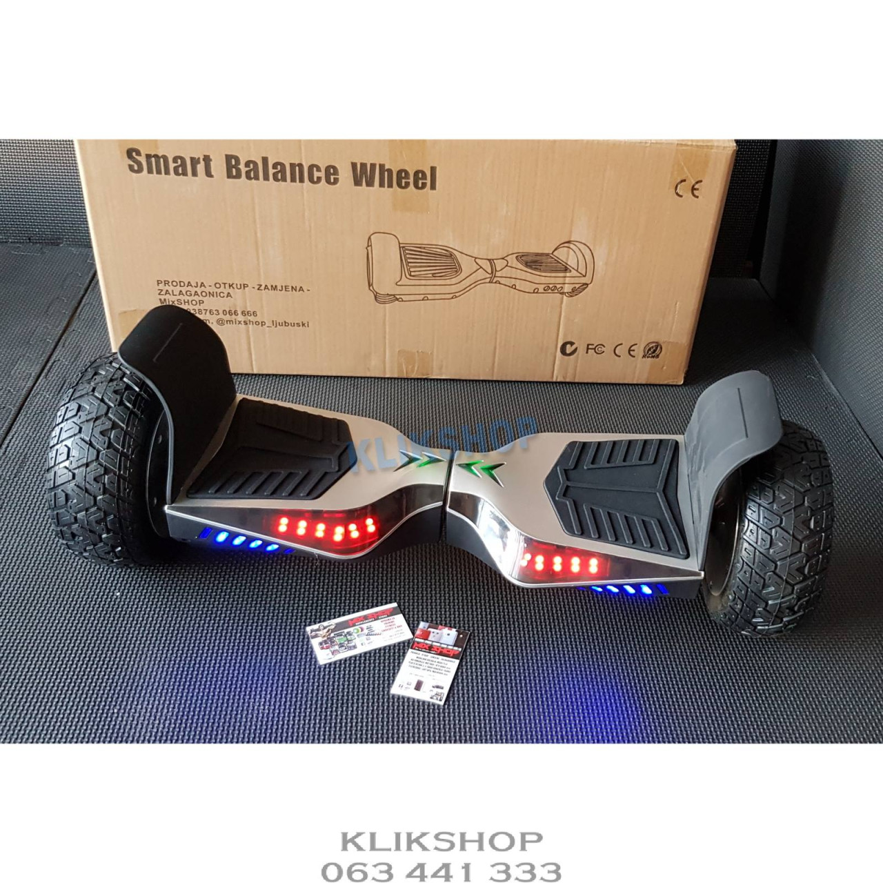 OFF ROAD HOVERBOARD 10 inca LED Haverbord Skuter