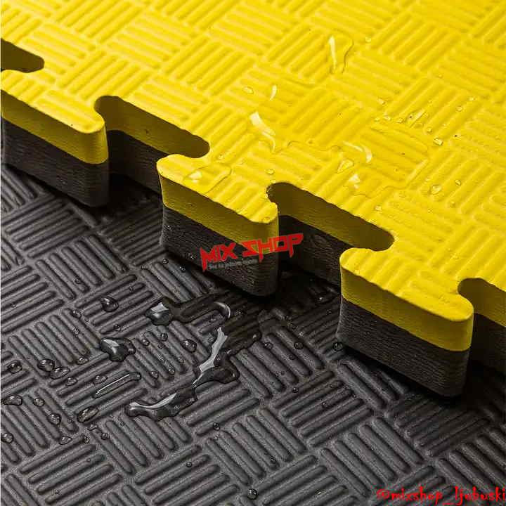 TATAMI PUZZLE 2cm Crn Prostirka Pod Trening Obloga 2 cm Strunjača