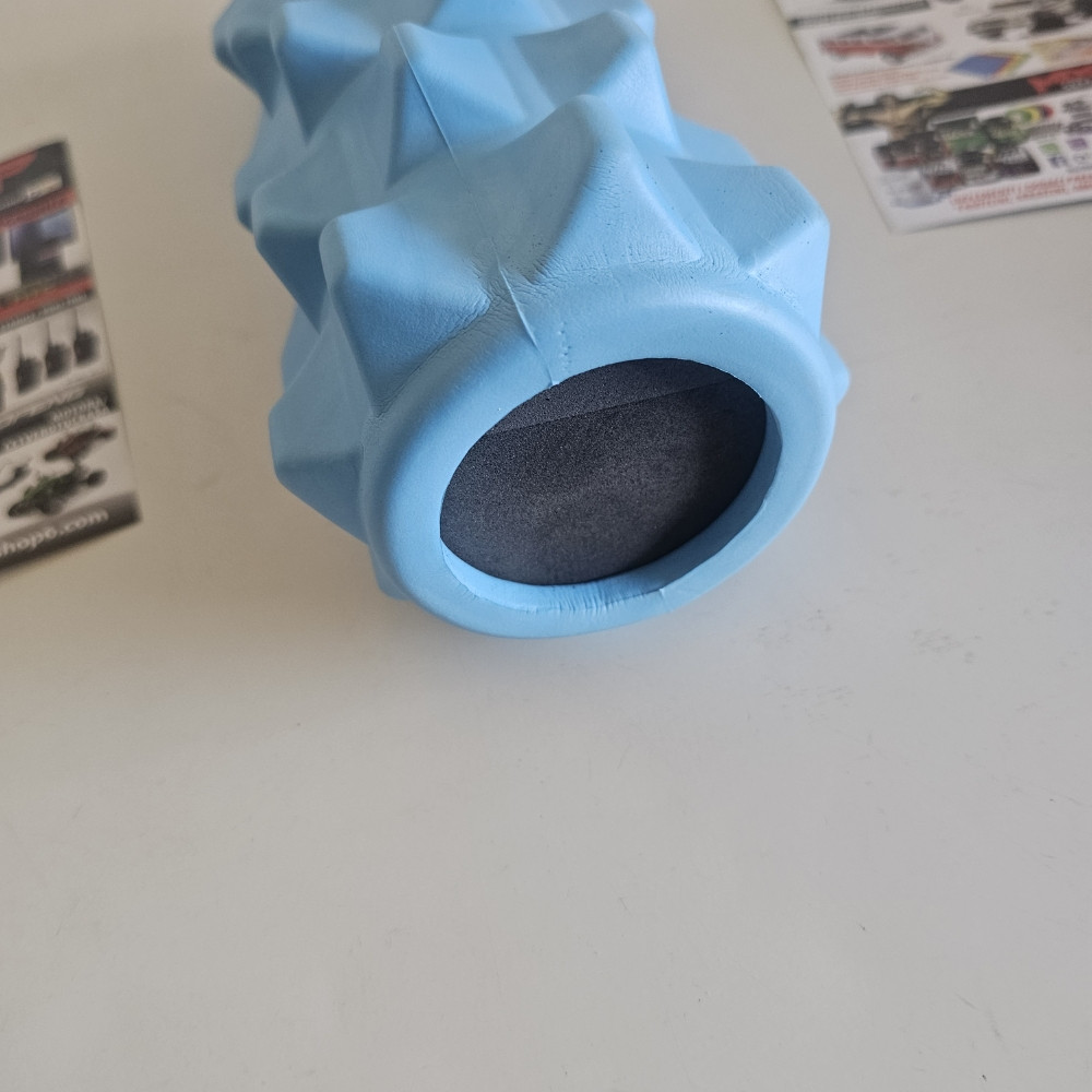 GRID Foam Roler za Masažu 2u1 Puni Masažni Valjak