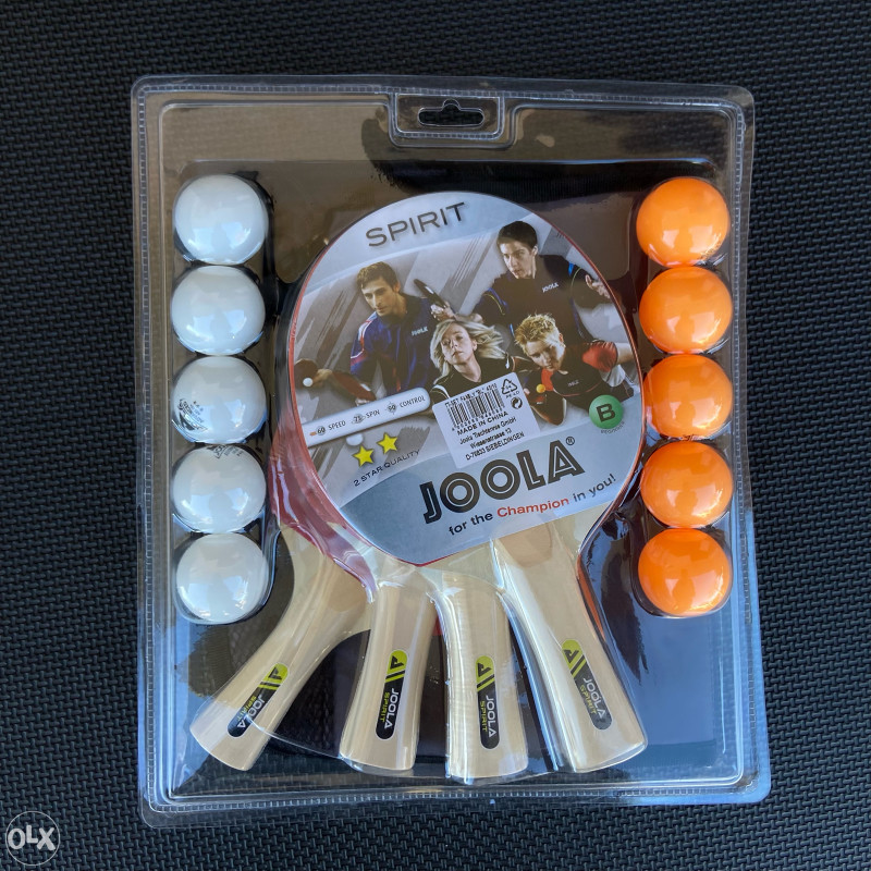 JOOLA 4 Reketa Loptice Stolni Tenis Stoni Rekete Jola
