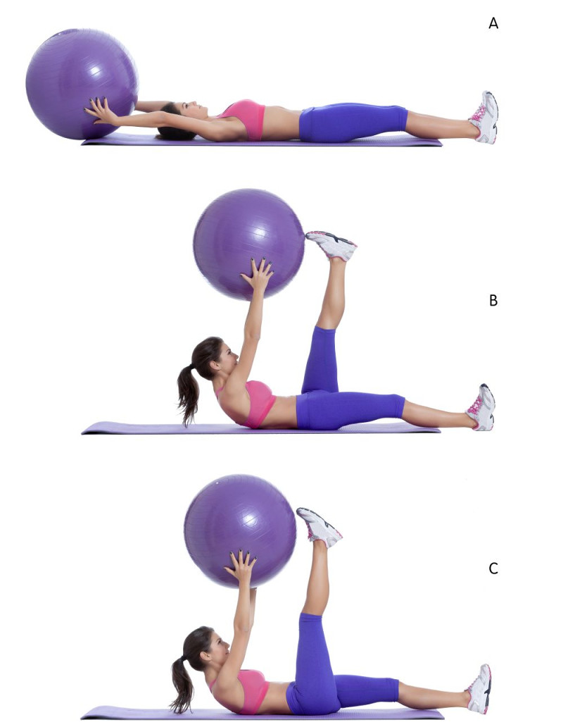 Pilates Lopta 85 cm Aerobik Fitness Trening Lopte