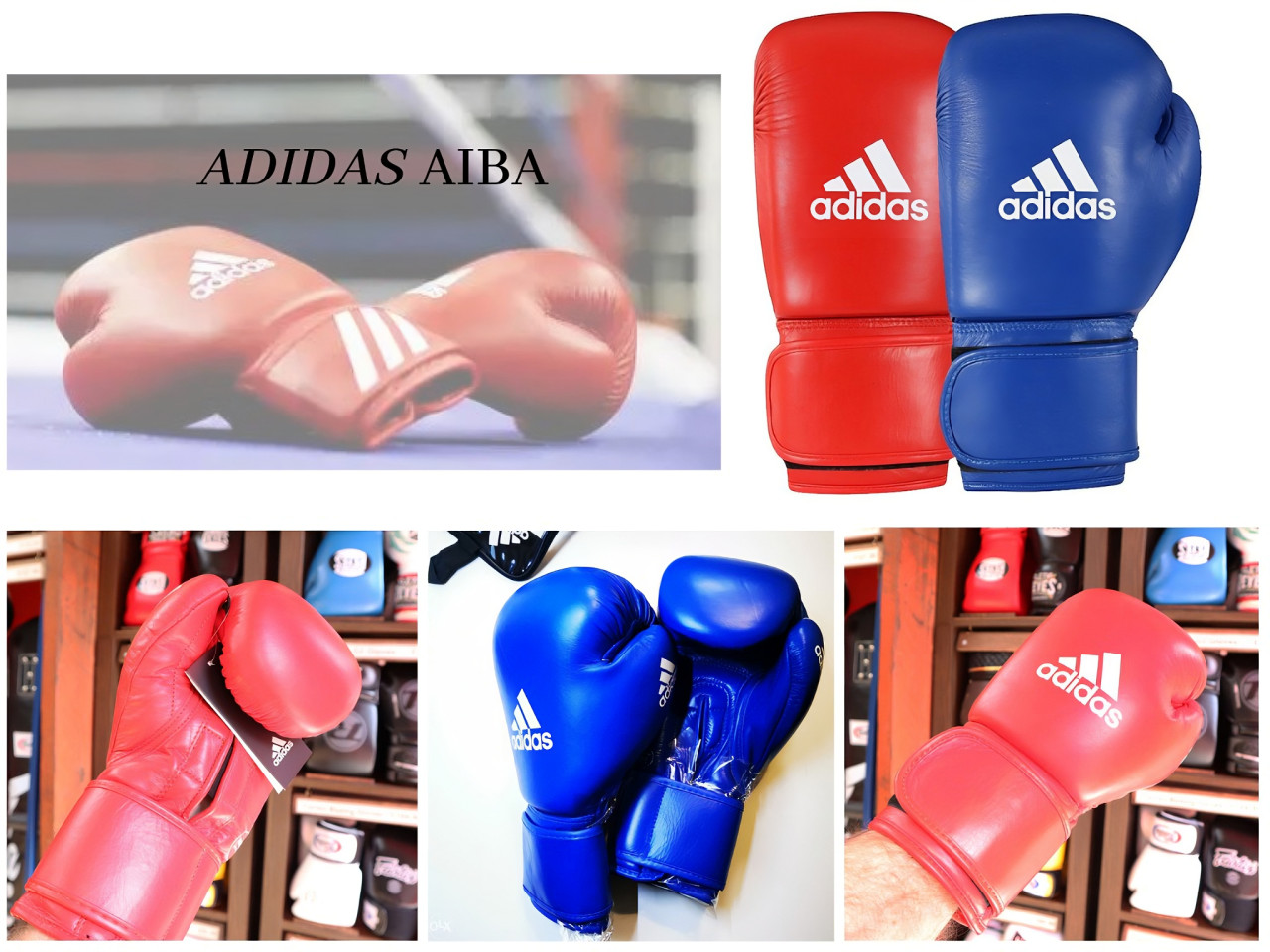 Profi AIBA Adidas Boks Rukavice 10oz 12oz Boksačke Box 10 12 oz