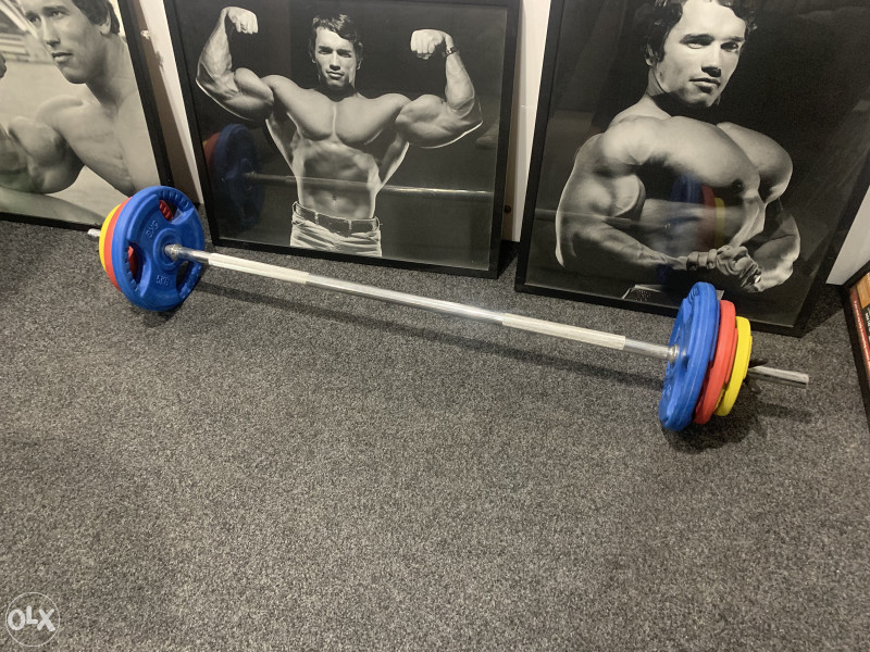 Crossfit PUMP SET 20kg Šipka Tegovi Krosfit Trening