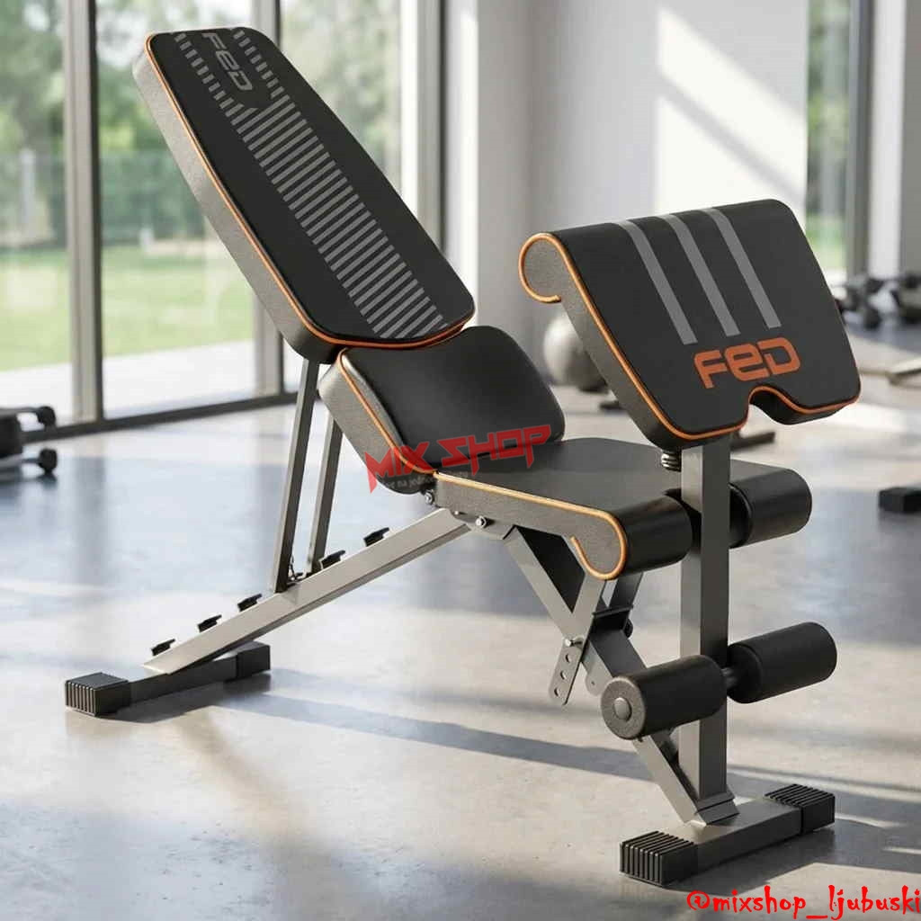 Podesiva Scott Klupa Trening Benč Fitness Sprava Trbuh Klupe Skot
