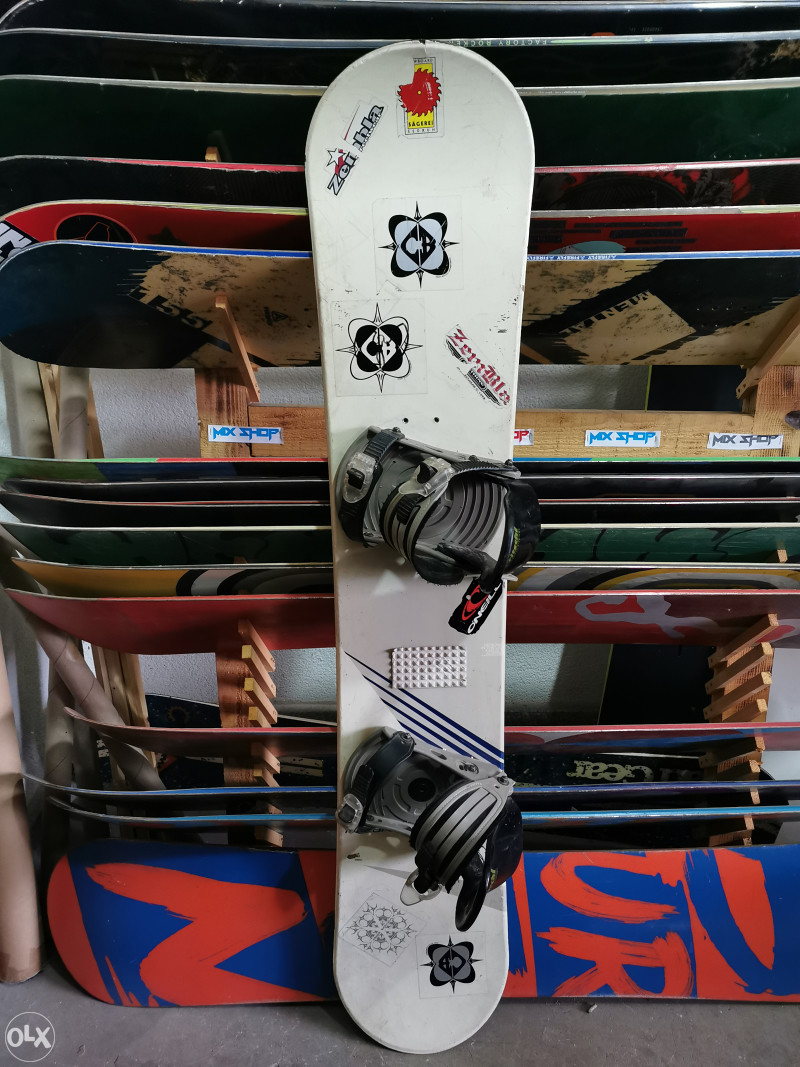 SNOWBOARD Daska + Vezovi 144 cm Bord Bordovi Vez Ski