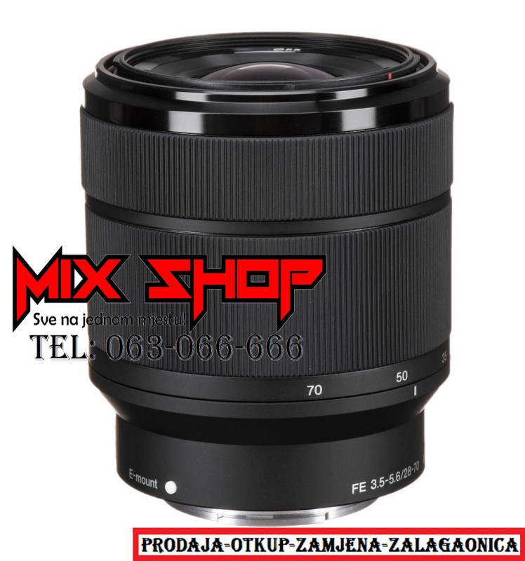 SONY OBJEKTIV FE 28-70mm F3.5-5.6 *NOVOO*GARANCIJA* OSS 28-70