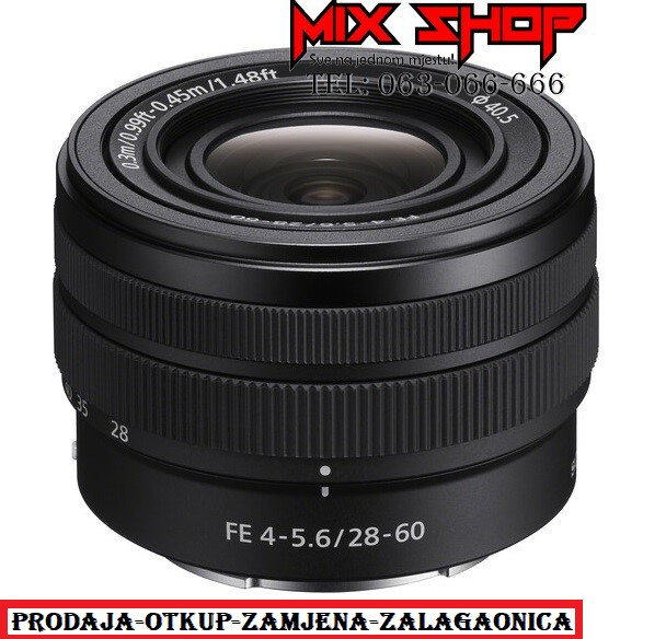 SONY OBJEKTIV FE 28-60mm F4-5.6 *Novo*Garancija* lens sel2860 oss