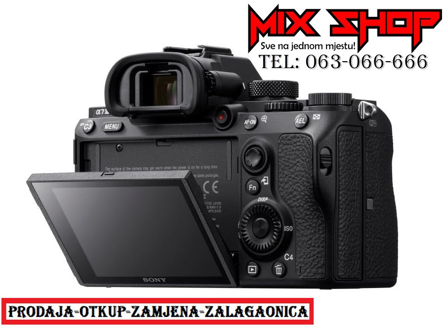SONY ALPHA A7 III Camera Body NOVO*GARANCIJA Fotoaparat Tijelo 3