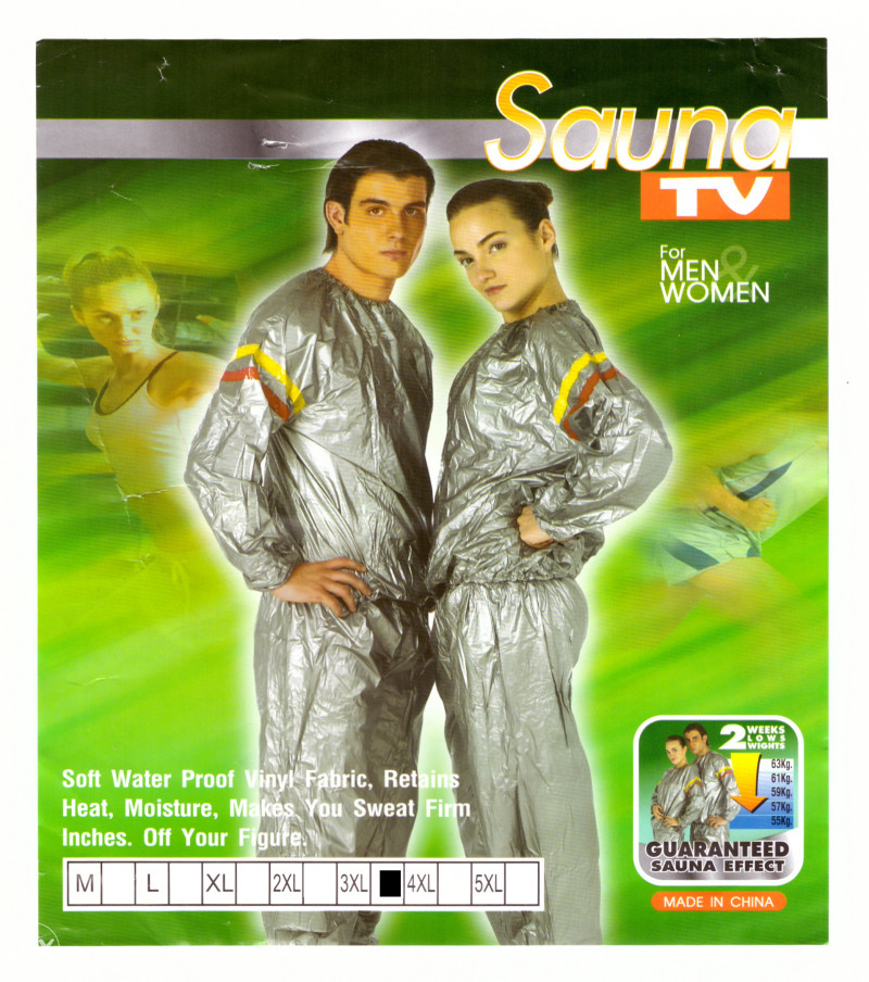 Sauna Odijelo Za Mršavljenje Sivo M L XL XXL XXXL pojas Struk