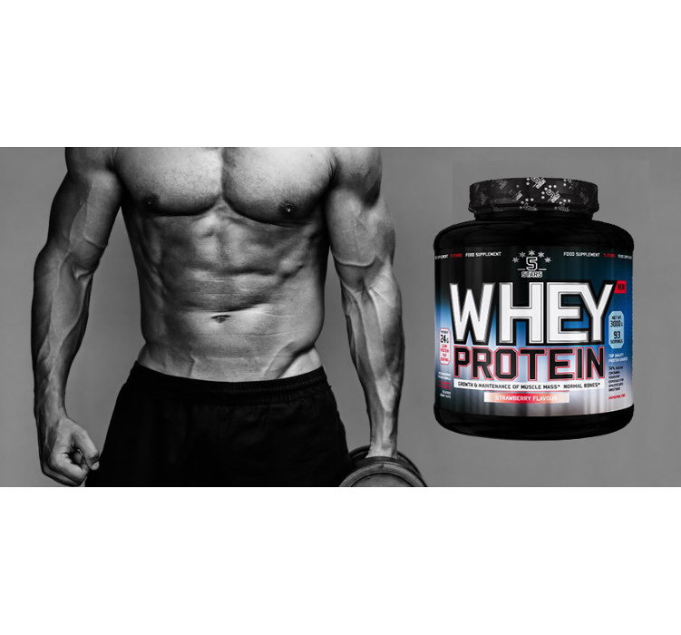 5 STAR WHEY PROTEIN 74% 3 Kg Proteini Masa Aminokiseline 3kg bcaa