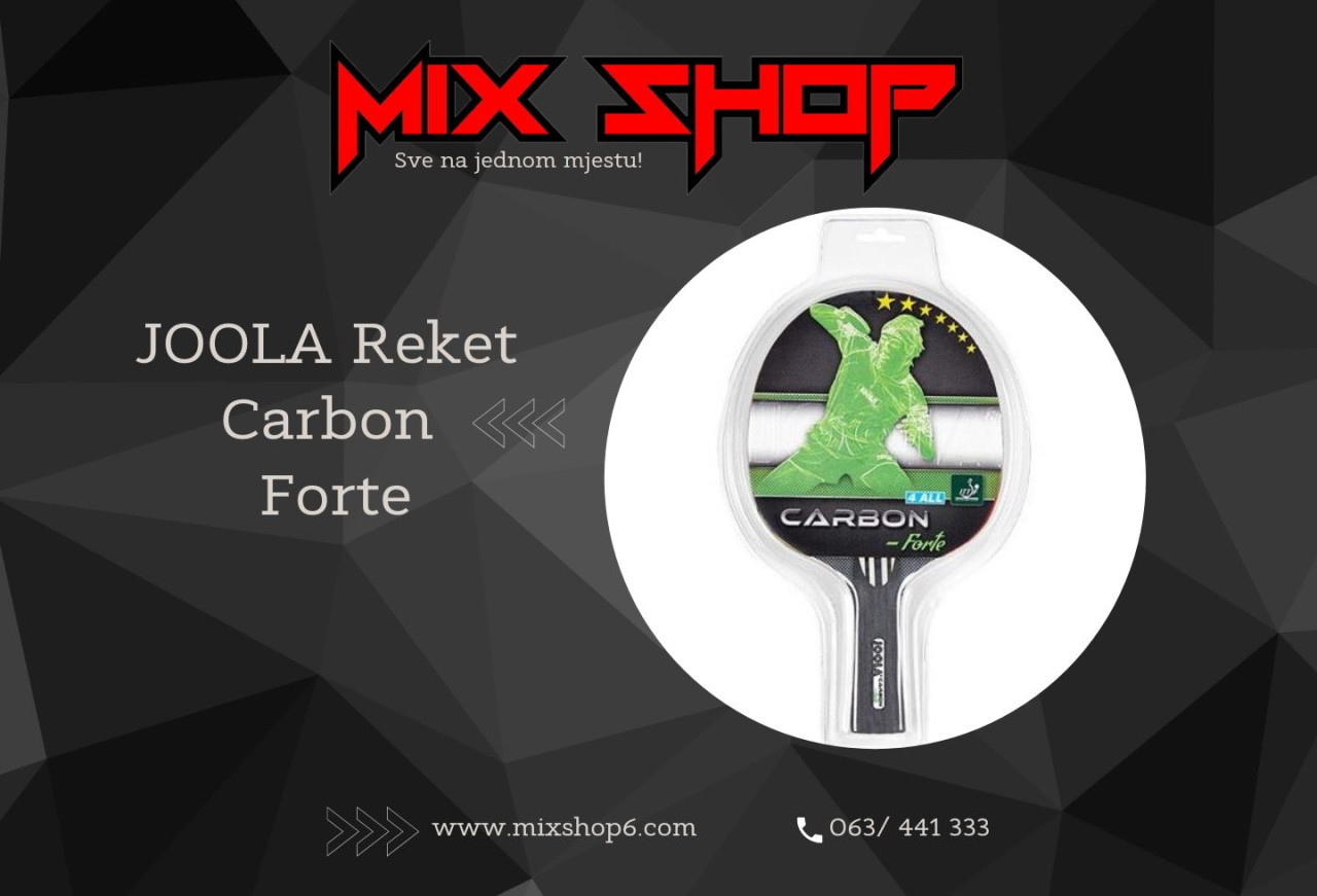 JOOLA Reket Carbon F Stolni Tenis  Jola Reketa Rekete