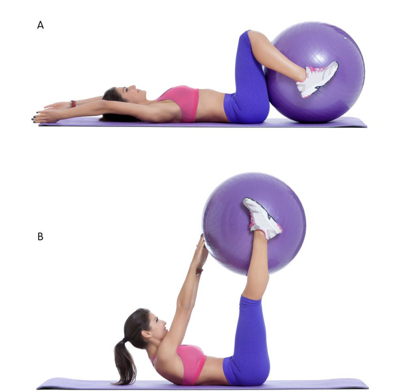 Pilates Lopta 85 cm Aerobik Fitness Trening Lopte