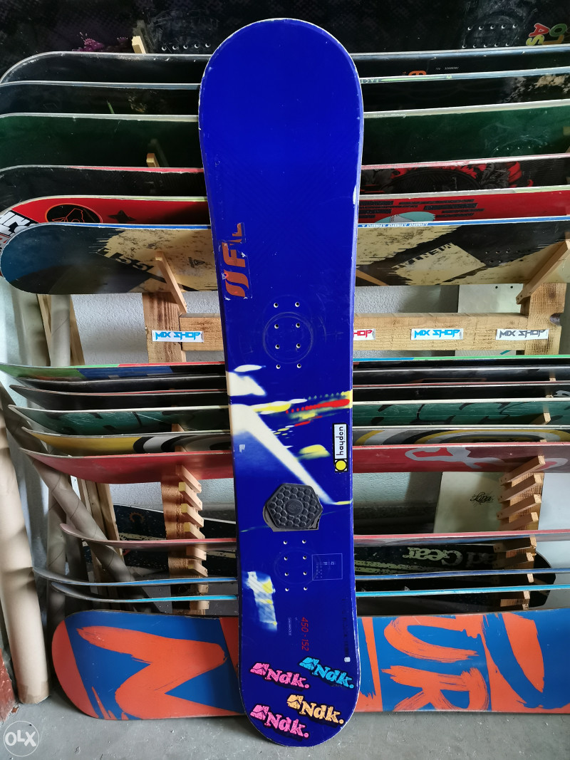 SNOWBOARD Daska + Vezovi 152 cm Bord Bordovi Salomon