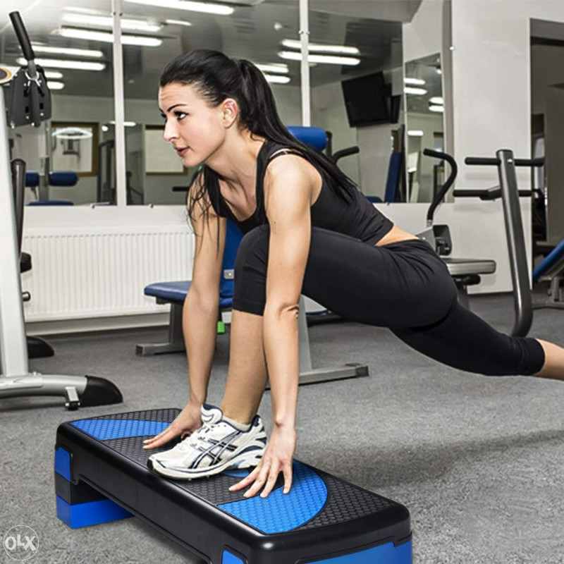 Step Klupa 3 Plava Steper Klupice Fitnes Aerobik Klupe