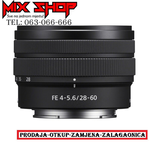 SONY OBJEKTIV FE 28-60mm F4-5.6 *Novo*Garancija* lens sel2860 oss