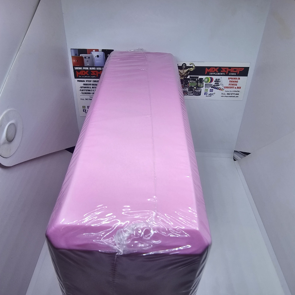 Joga Kocka Pink Yoga Cube Blok Brick Cigla Trening Fitness block