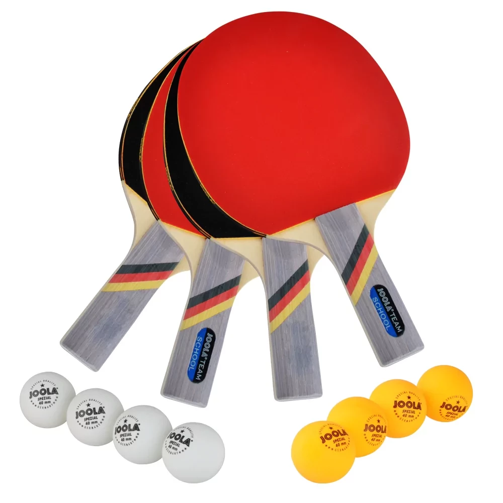JOOLA Set SCHOOL Stolni Tenis 4 Reketa 8 Loptica Rekete jola