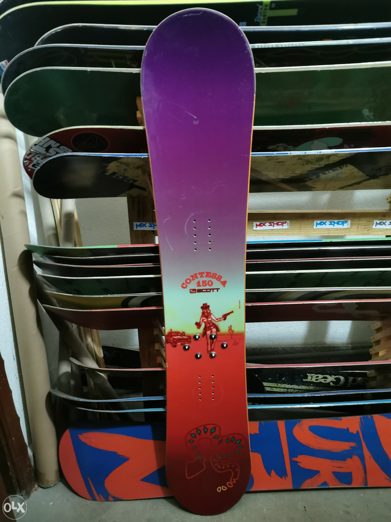 Scott SNOWBOARD Daska Vezovi 150 cm Bord Bordovi Vez