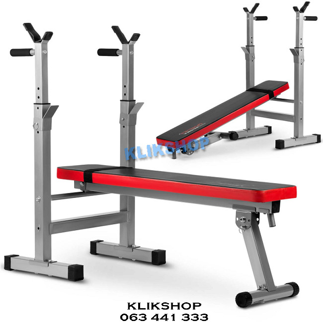BENCH KLUPA PODESIVA ZA TRENING Siva Bendz Klupe