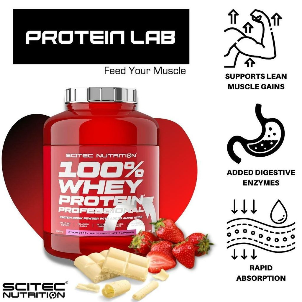 SCITEC 100% WHEY 2,35 kg PROTEIN PROTEINI MASA MASU