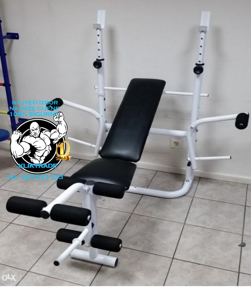 BENCH KLUPA PODESIVA Kućna Sprava Klupe Bendz Benč