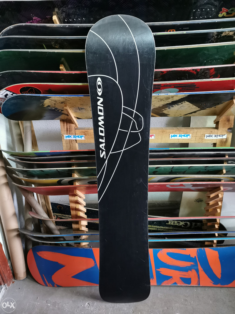SNOWBOARD Daska + Vezovi 152 cm Bord Bordovi Salomon