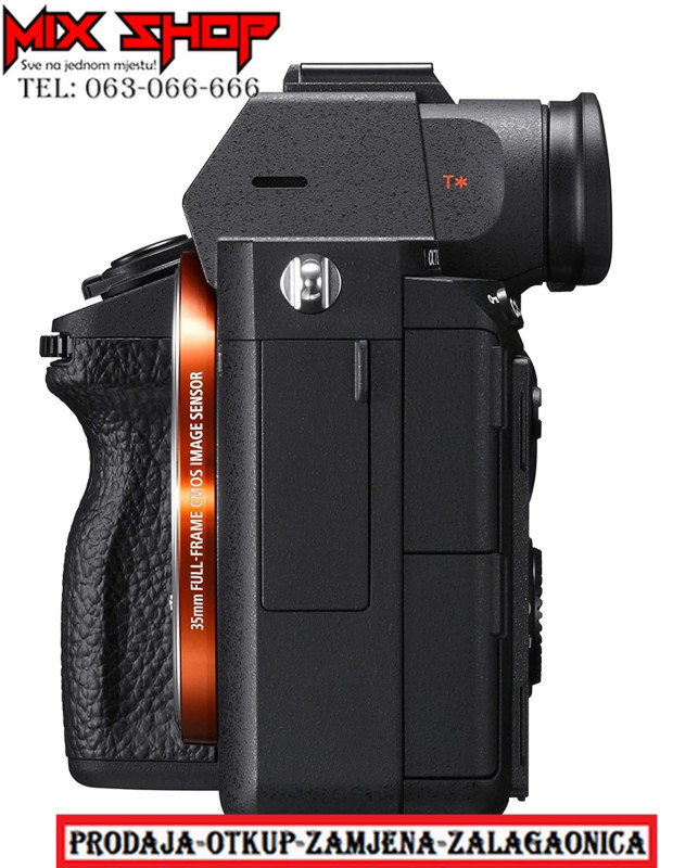 SONY ALPHA A7 III Camera Body NOVO*GARANCIJA Fotoaparat Tijelo 3