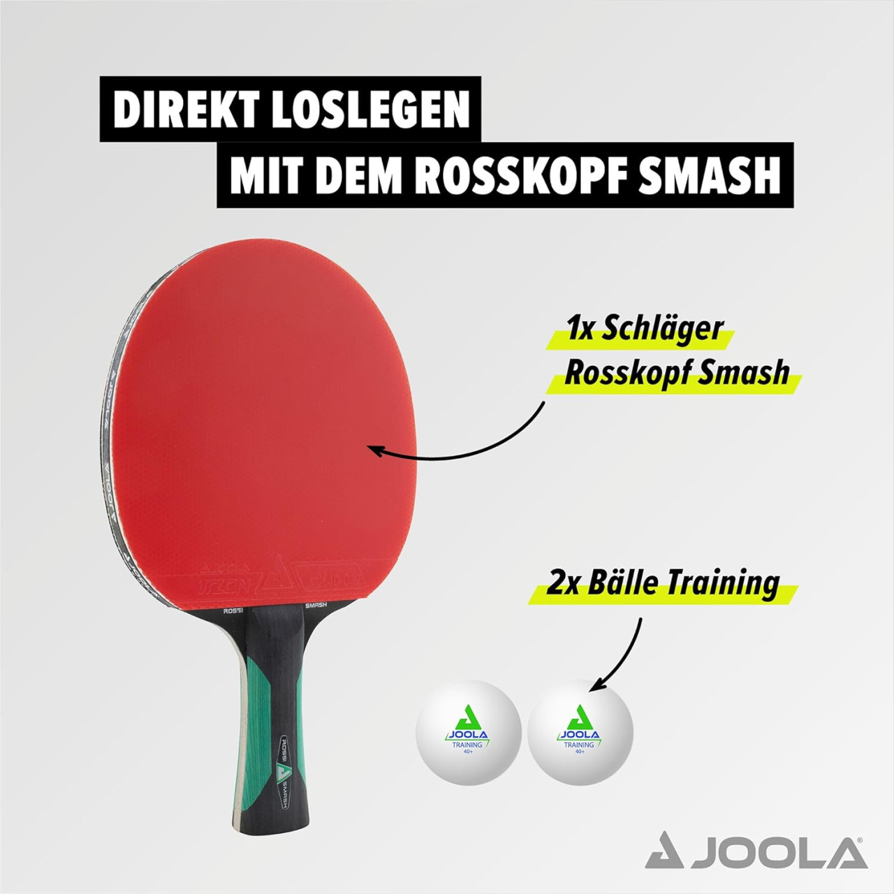 JOOLA Rossi Smash Reket Stolni Tenis Stoni Reketa