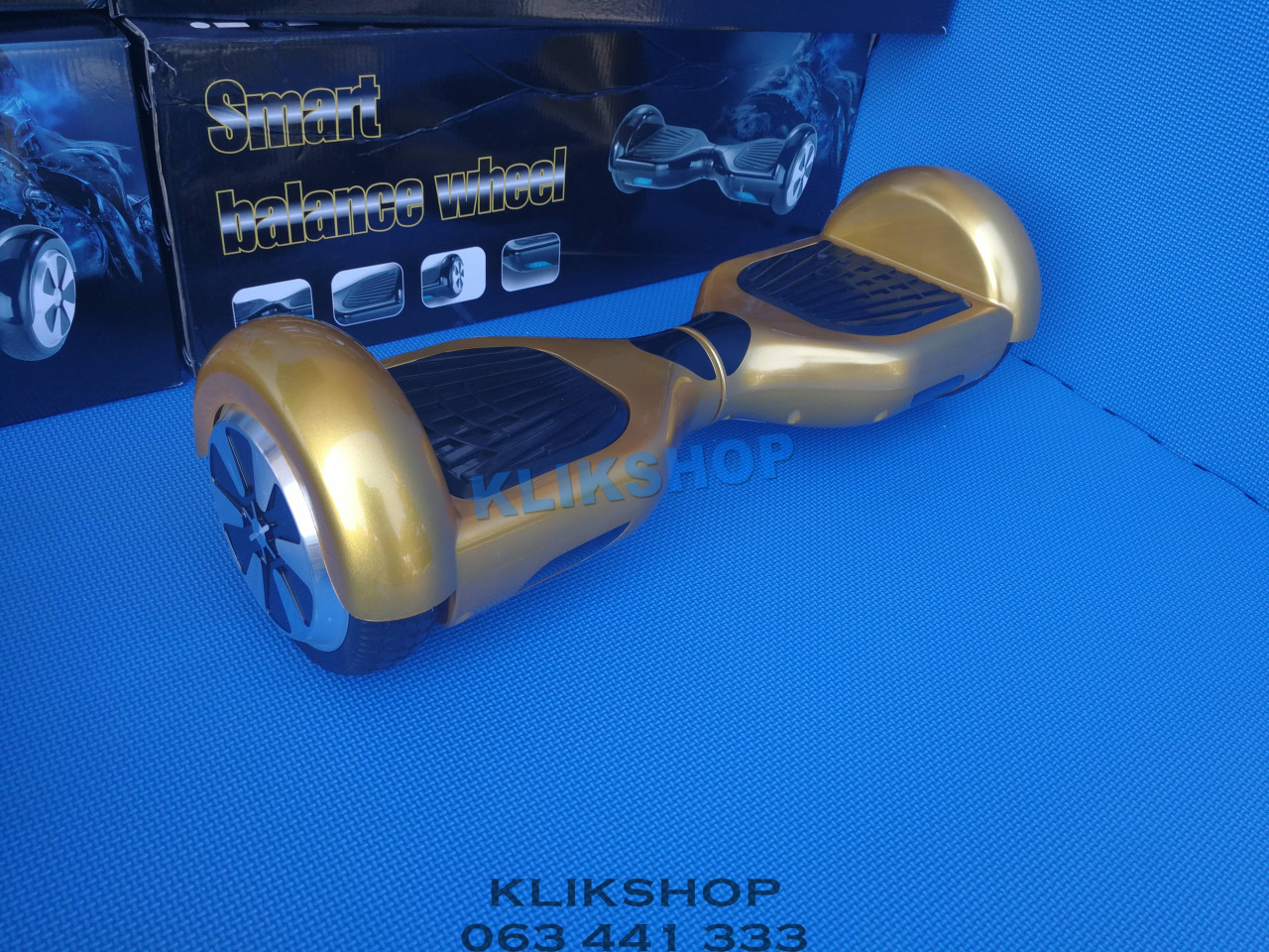 LED Hoverboard 6,5 inch Gold Stojeći Skuter Haverbord