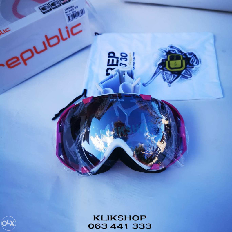 SKI NAOČALE DUPLO STAKLO Roze Brile Snowboard Naočare