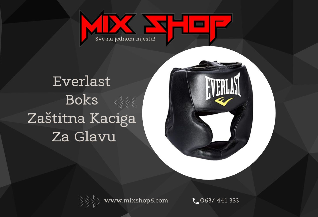 Everlast Boks Zaštitna Kaciga Za Glavu Box Zaštita Box Kickbox