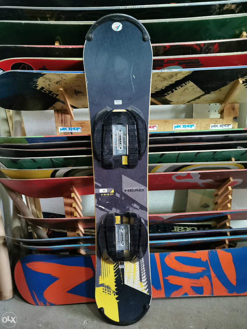 SNOWBOARD Daska + Vezovi 140 cm Bord Bordovi Head Ski