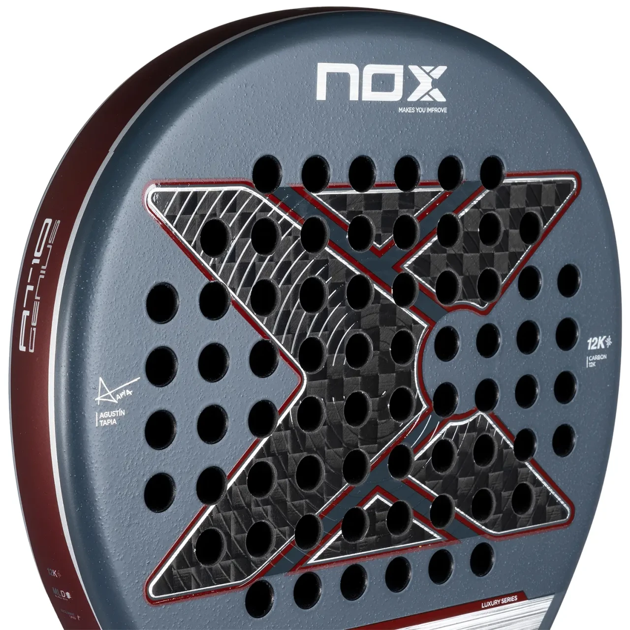 PADEL REKET NOX AT10 GENIUS 12K BY AGUSTIN TAPIA 2025 Rekete
