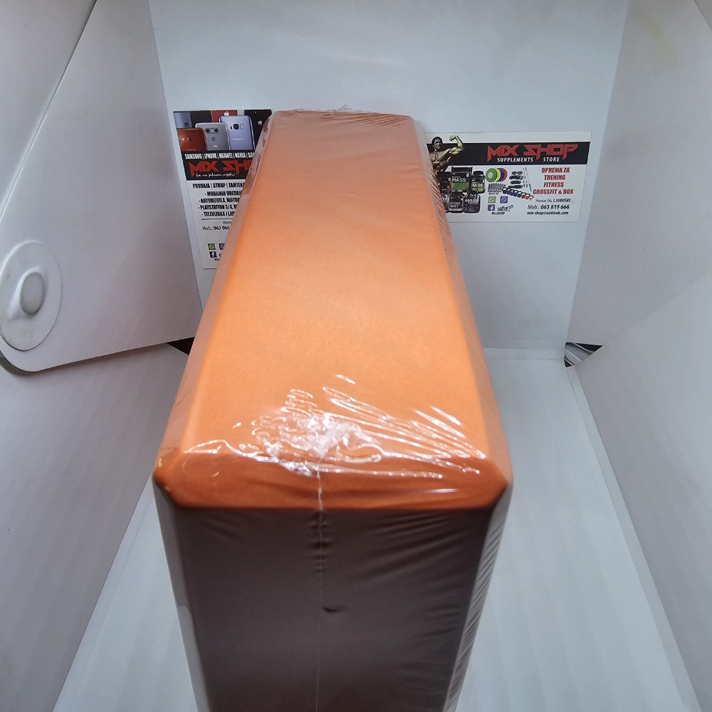 Joga Kocka Orange Yoga Cube Box Blok Brick Cigla Trening Fitness