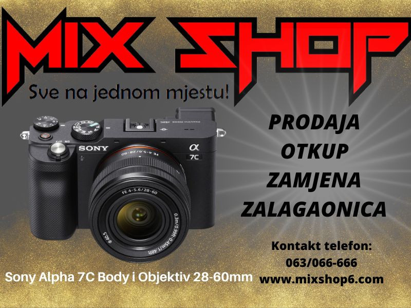 ALPHA A7C Camera +Objektiv FE 28-60mm F4-5.6 Lens Fotoaparat Body