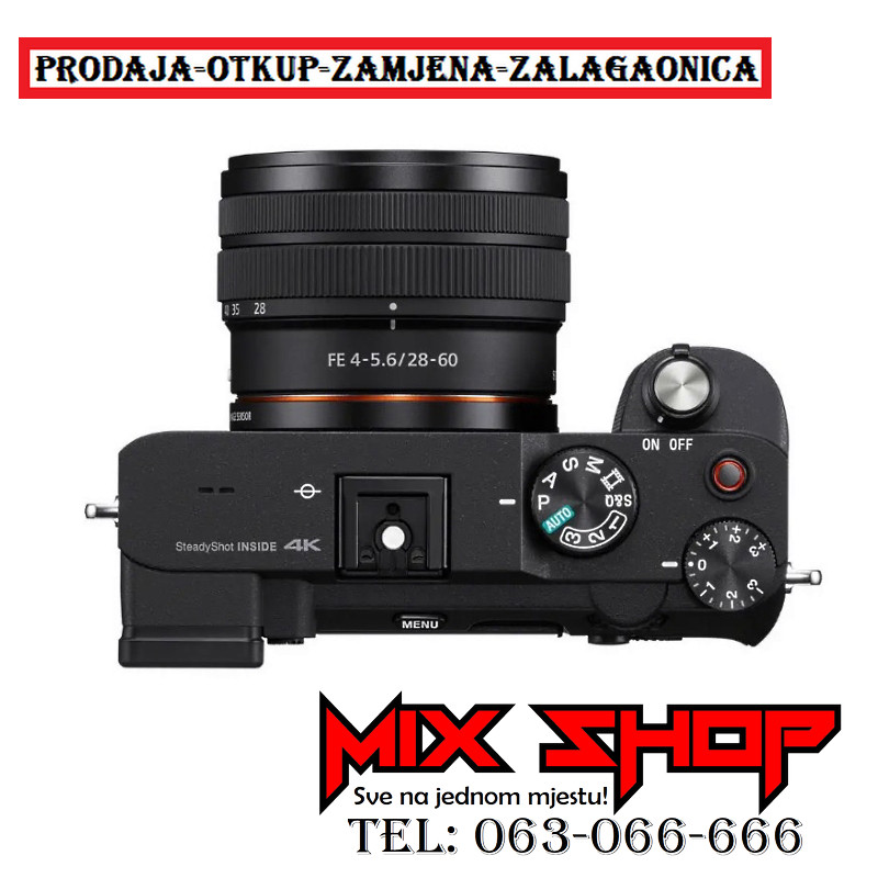 ALPHA A7C Camera +Objektiv FE 28-60mm F4-5.6 Lens Fotoaparat Body